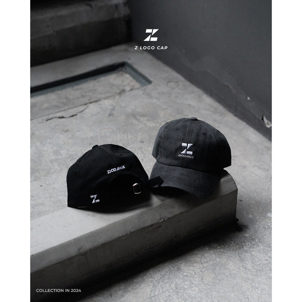ZICO.BKK Z Logo Cap Black/Black Fade - ZICO.BKK Cap | ZICO.BKK