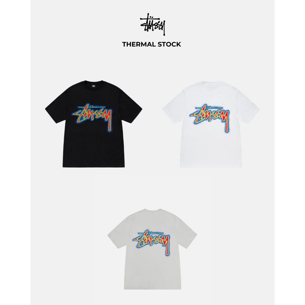 Stussy Thermal Stock Tee - Stussy T-Shirt | ZICO.BKK