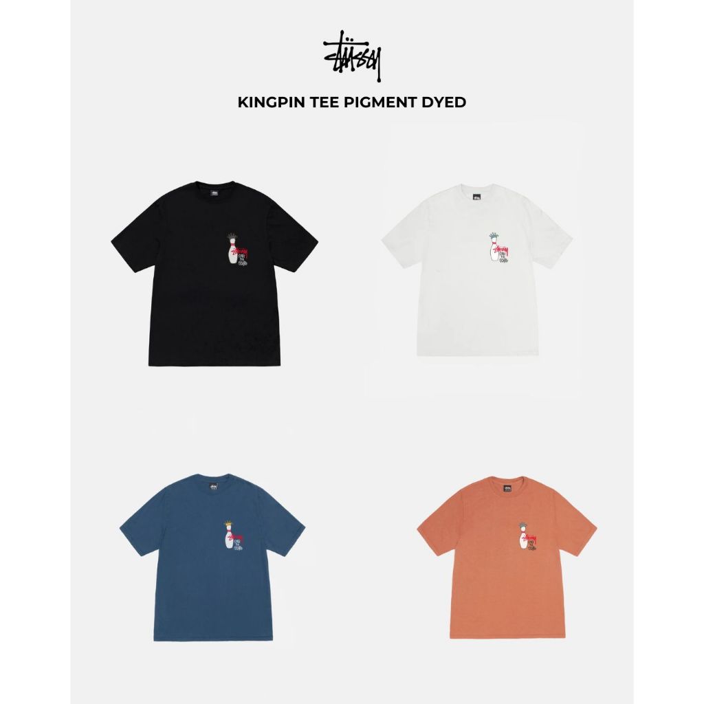 Stussy Kingpin Tee Pigment Dyed — ภาพสินค้า 2
