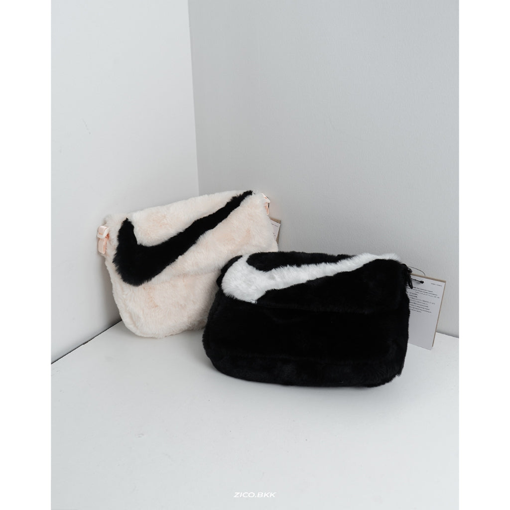 Nike Sportswear Futura 365 Faux Fur Crossbody Bag (FB3048)