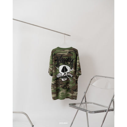 Stussy Fresh Foils Tee (Black, White, Coral, Camo)