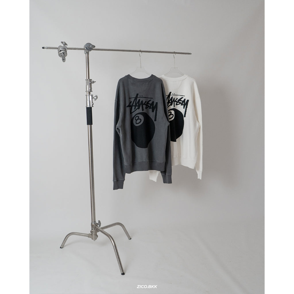 Stussy 8 BALL Crew Pigment Dyed Sweater — ภาพสินค้า 3