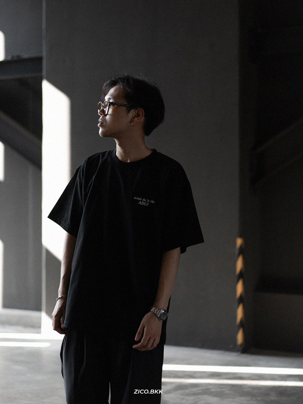 [acmé de la vie] ADLV Basic Logo Short Sleeve T-Shirt — ภาพสินค้า 3