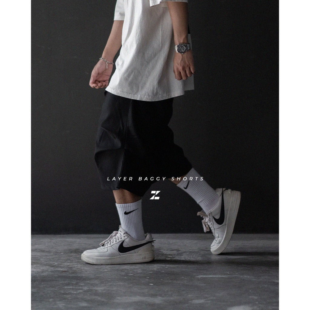 ZICO.BKK Layer Baggy Jorts - ZICO.BKK Pants | ZICO.BKK