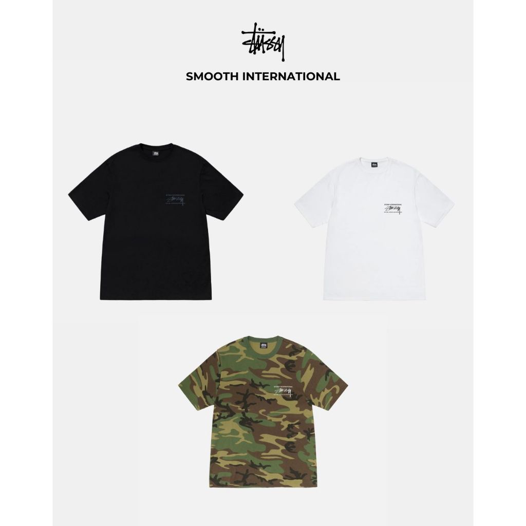 Stussy Smooth International Tee - Stussy T-Shirt | ZICO.BKK