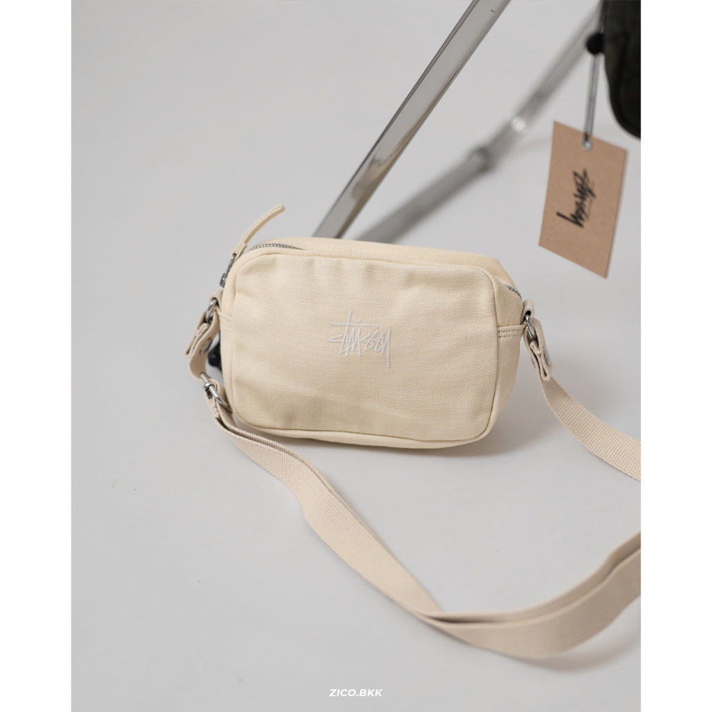 Stussy Canvas Side Pouch Bag