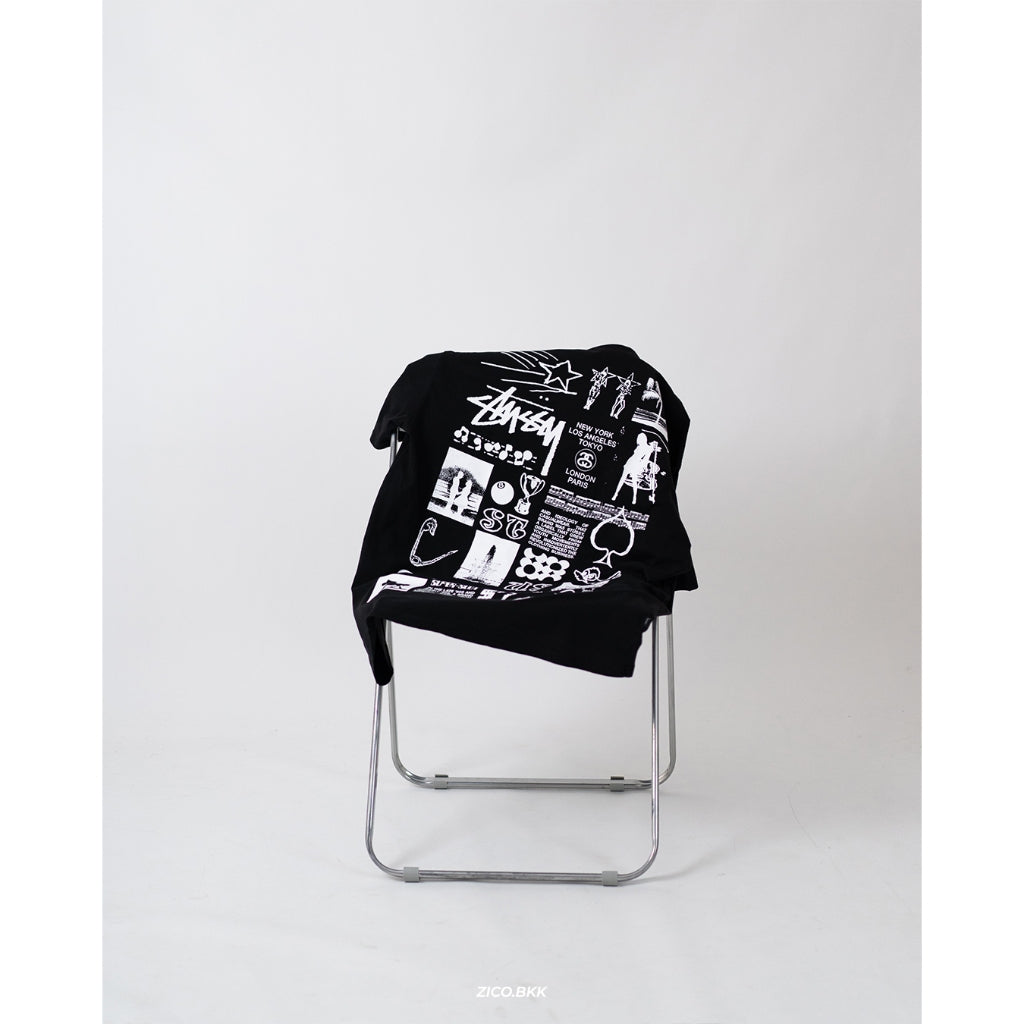 Stussy Sara Tee (AU) Black/Washed White