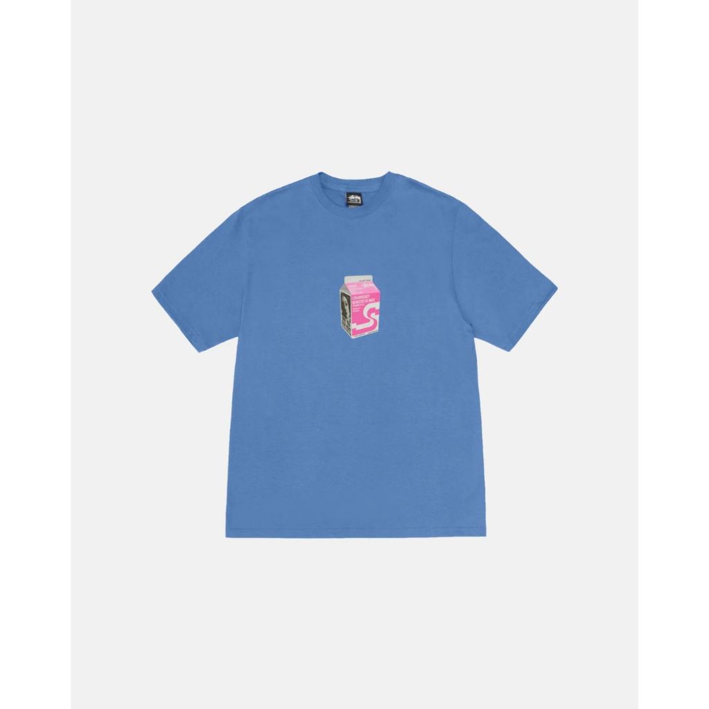 Stussy Milk Tee Black/ White/ Curry/ Pacific