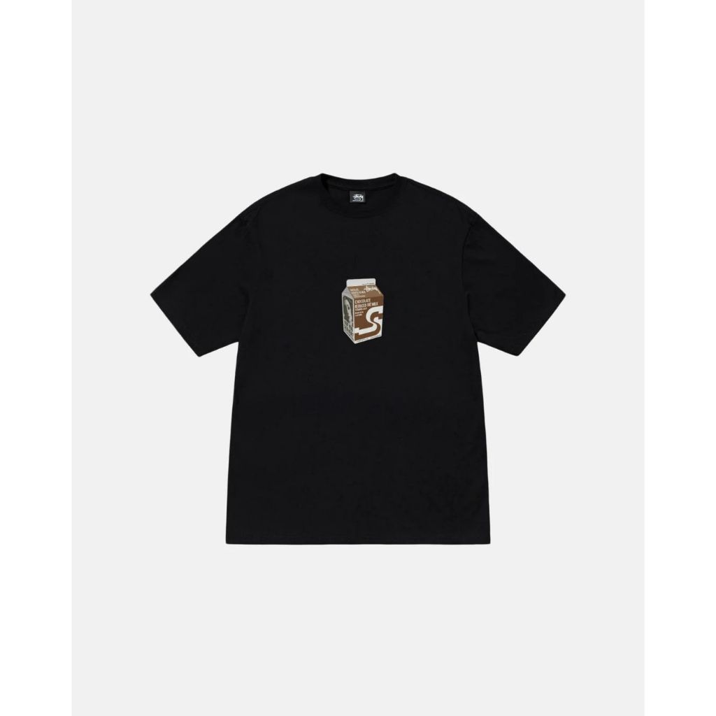 Stussy Milk Tee Black/ White/ Curry/ Pacific