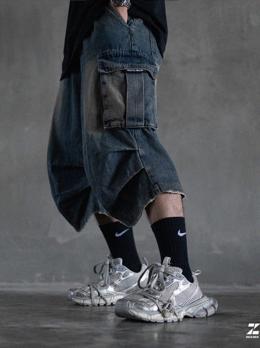 ZICO.BKK Workwear Denim Jorts — ภาพสินค้า 2