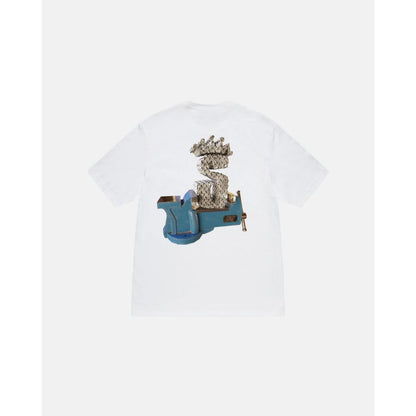 Stussy Tuff Stuff Tee (Black, Fog)