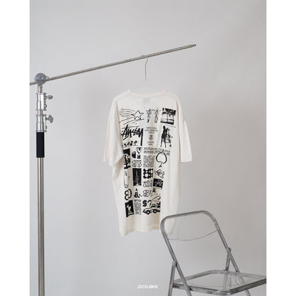 Stussy Sara Tee (AU) Black/Washed White