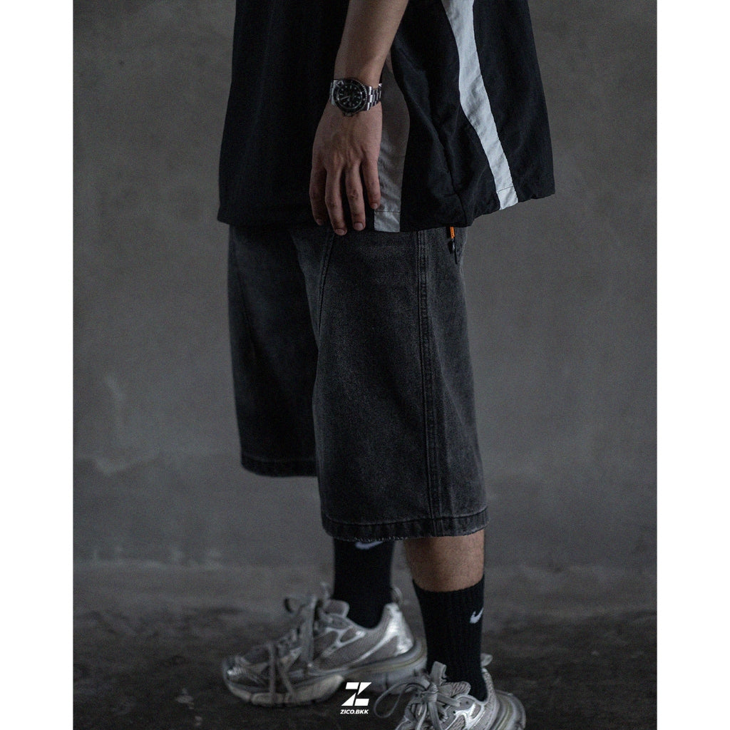 ZICO.BKK Baggy Denim Jorts - ZICO.BKK Pants | ZICO.BKK