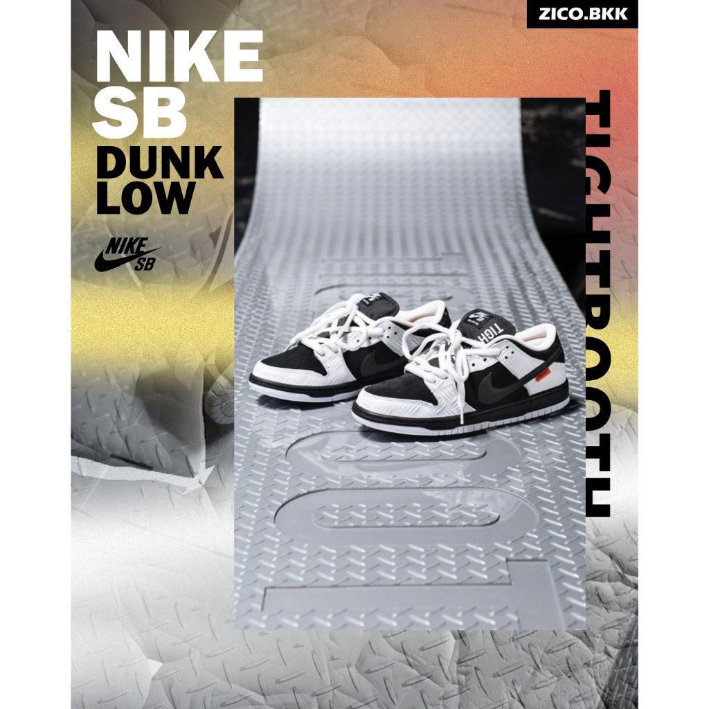 Nike SB Dunk Low X Tightbooth [FD2629] — ภาพสินค้า 2