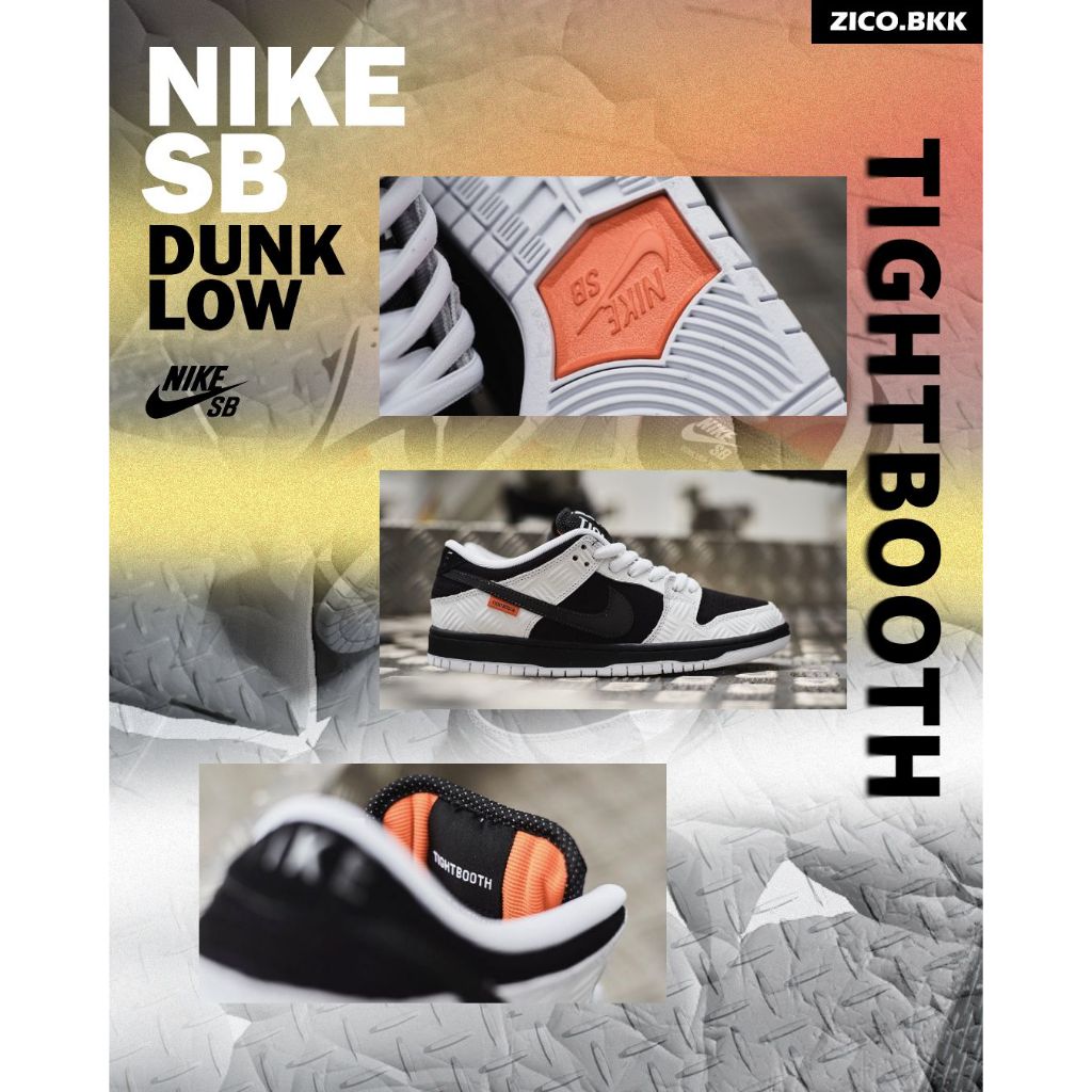 Nike SB Dunk Low X Tightbooth [FD2629] – Shopee image 4