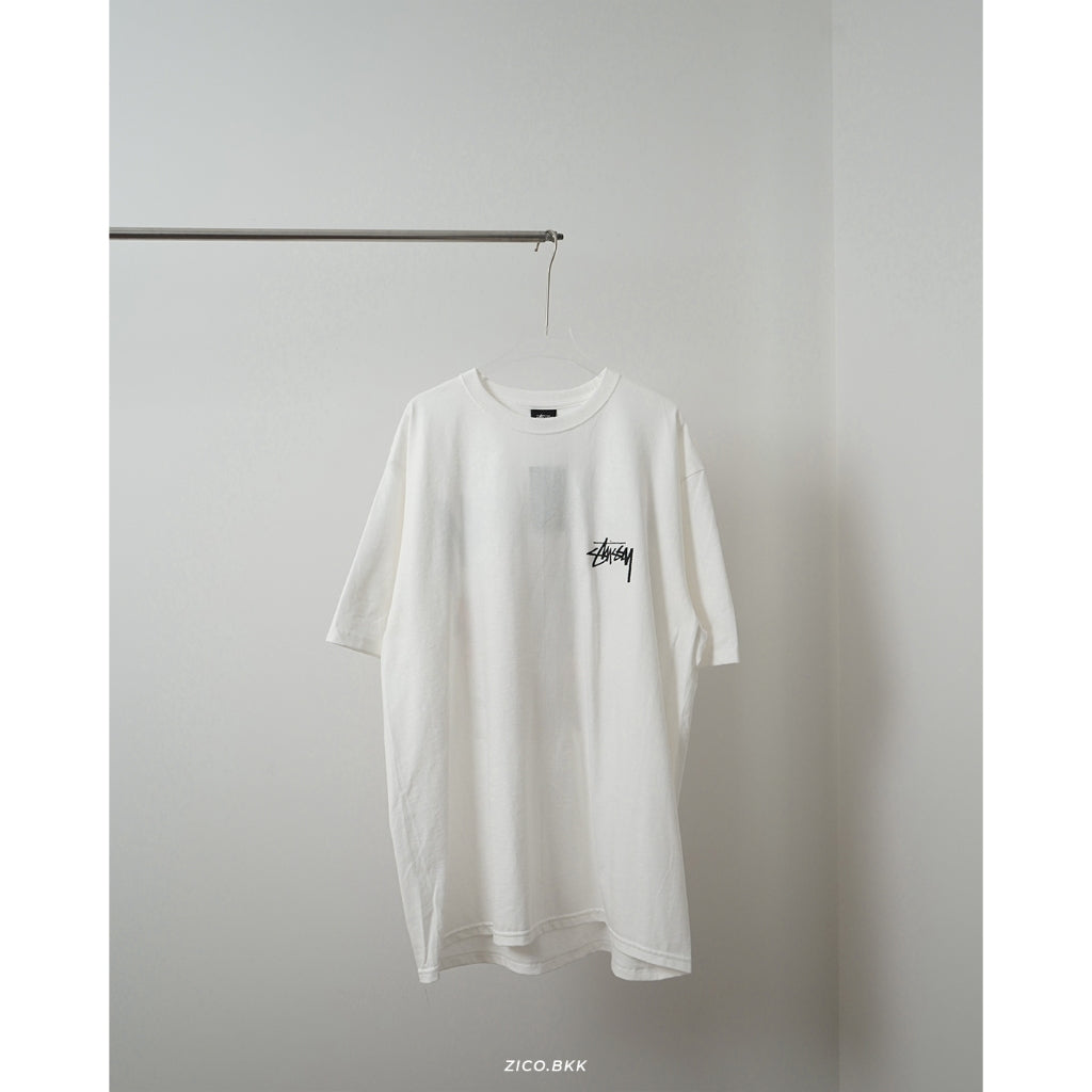 Stussy Kittens Tee Black/White - Stussy T-Shirt | ZICO.BKK