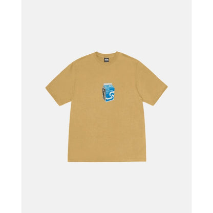 Stussy Milk Tee Black/ White/ Curry/ Pacific