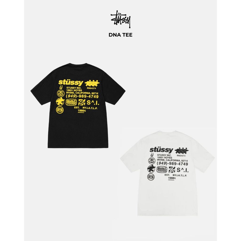 Stussy DNA Pigment Dyed Tee - Stussy T-Shirt | ZICO.BKK