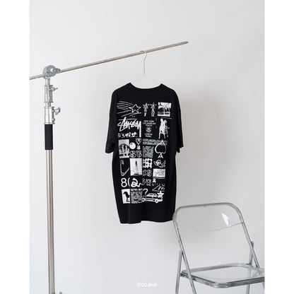 Stussy Sara Tee (AU) Black/Washed White