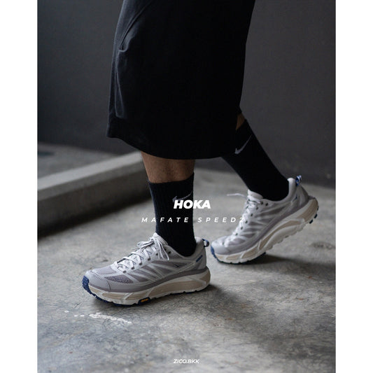 Hoka Mafate Speed 2 Oat Milk/Vaporous (1126851-OPR) - HOKA Trail Running Shoes | ZICO.BKK