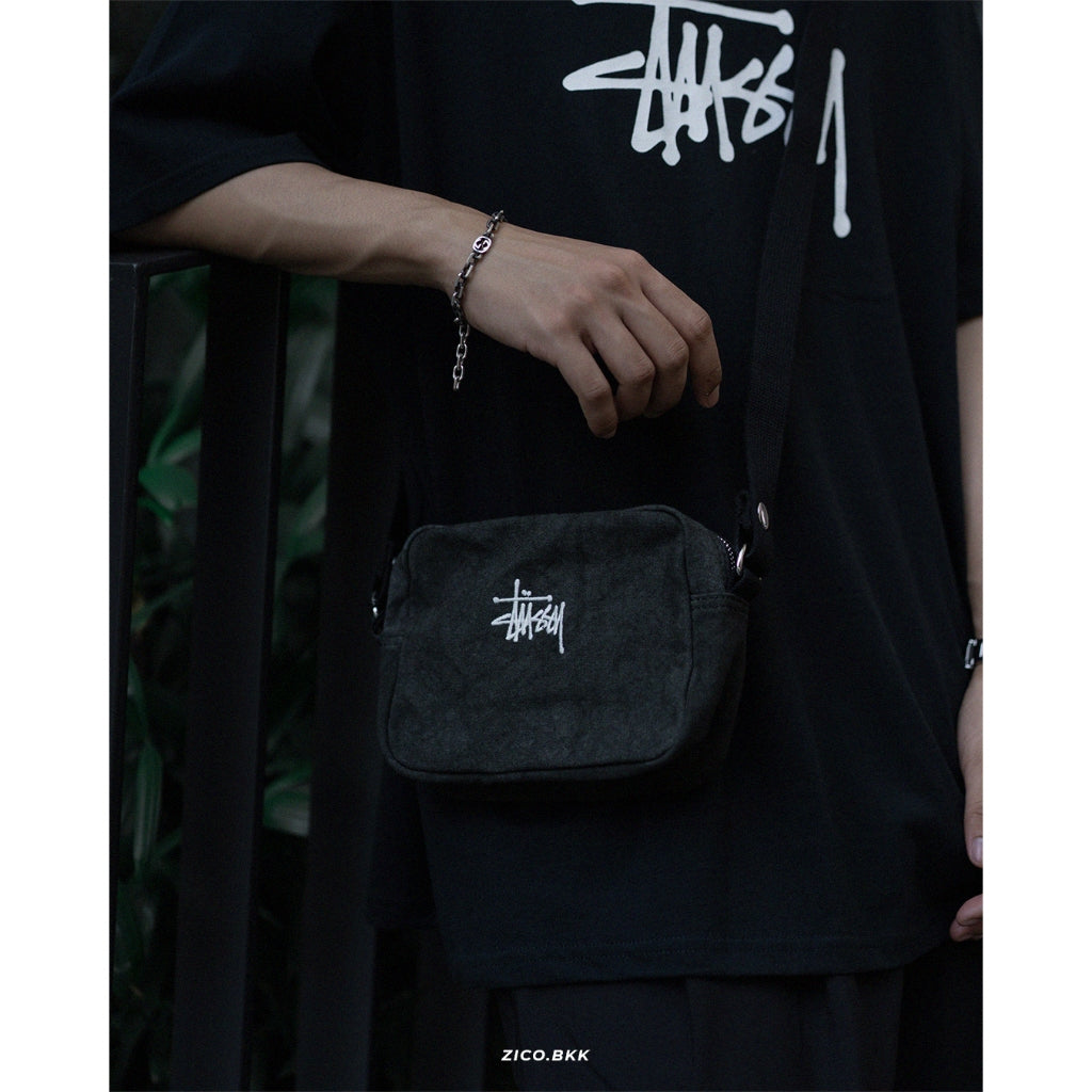 Stussy Canvas Side Pouch Bag