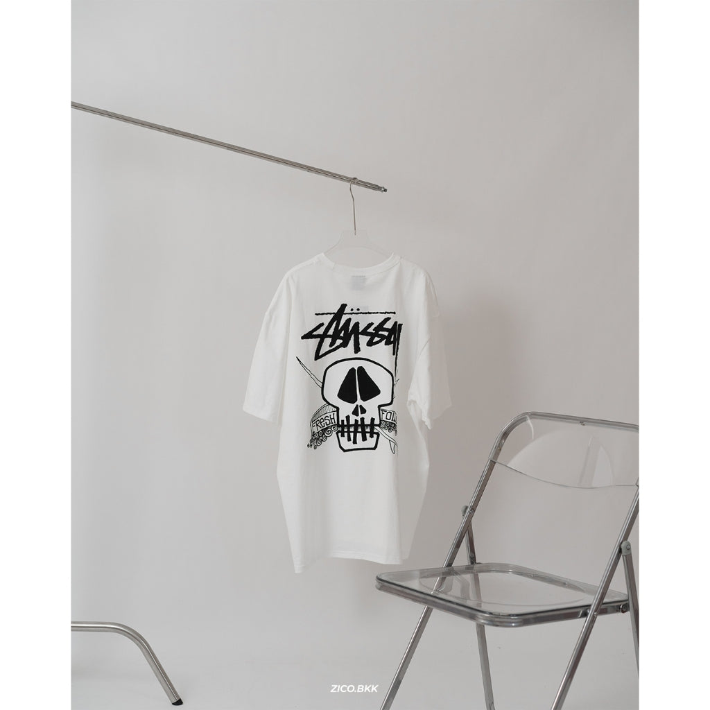 Stussy Fresh Foils Tee (Black, White, Coral, Camo)