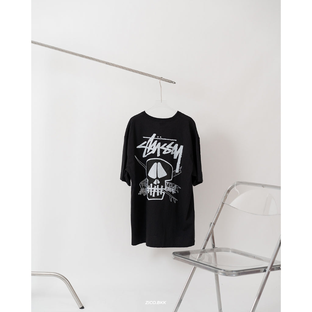 Stussy Fresh Foils Tee (Black, White, Coral, Camo)