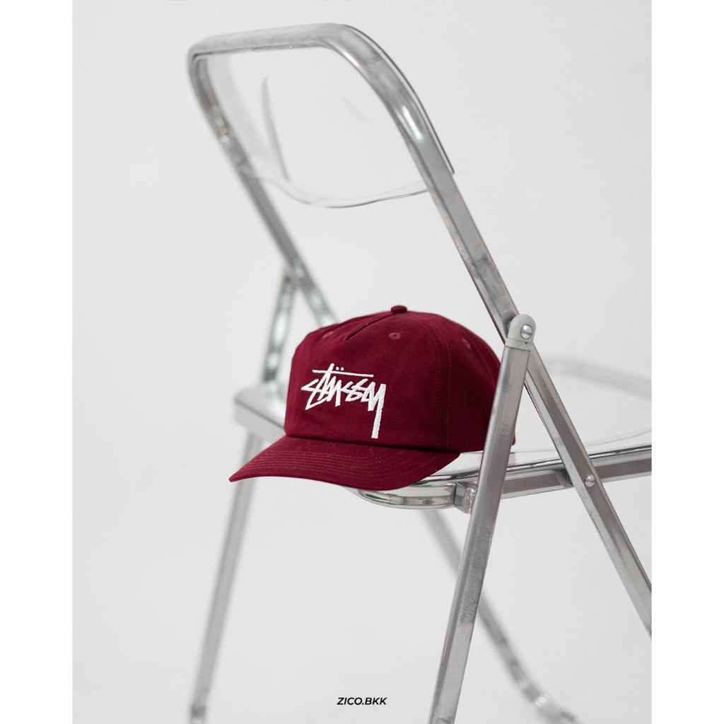 Stussy Big Stock Snapback Cap - Stussy Cap | ZICO.BKK