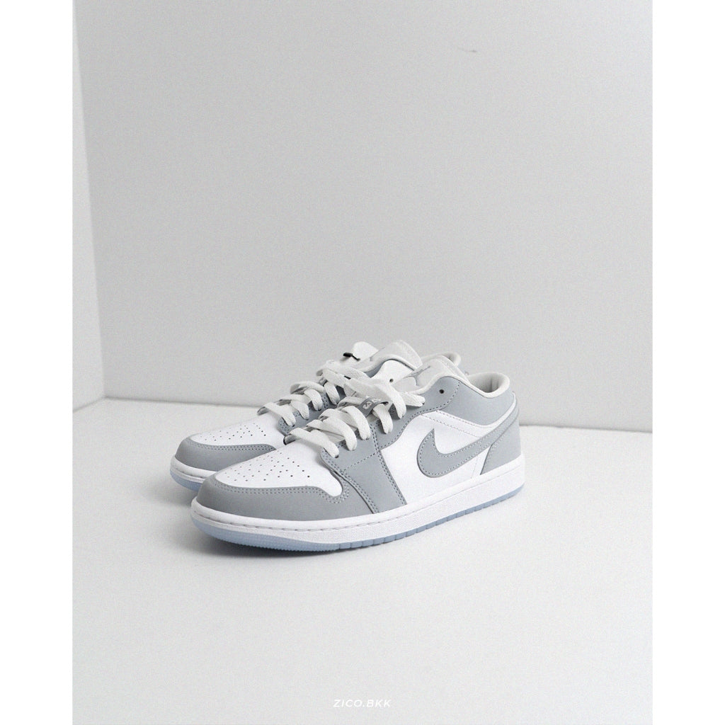 Air Jordan 1 Low White Wolf Grey (W) (DC0774) – Shopee image 6