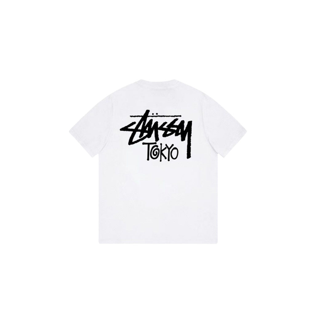 Stussy Stock Tokyo Tee (Black/White)