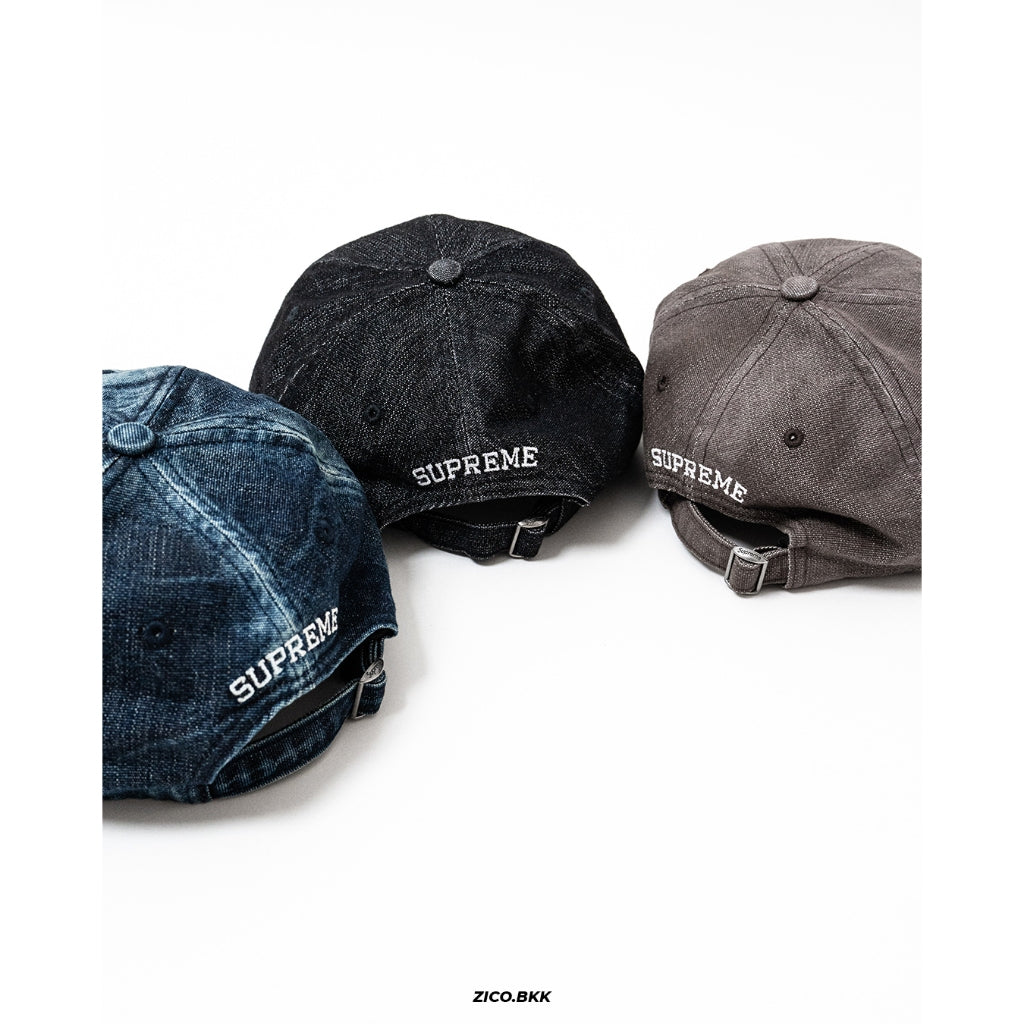 Supreme Cordura® Denim S Logo 6-Panel Cap (SS25)