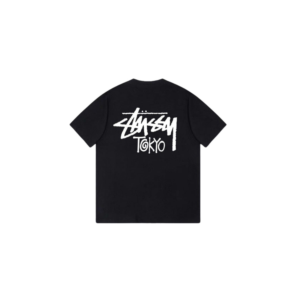 Stussy Stock Tokyo Tee (Black/White)
