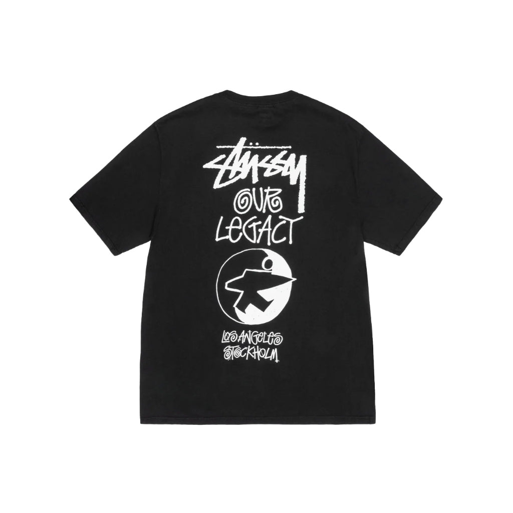 Stussy x Our Legacy Work Shop Surfman Tee Pigment Dyed - Stussy T-Shirt | ZICO.BKK