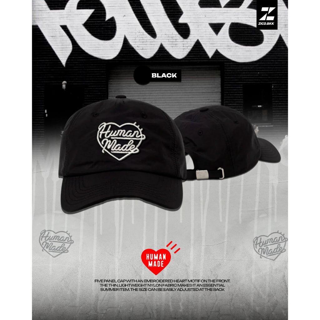 Human Made 5 Panel Nylon Cap