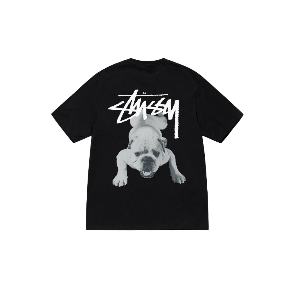 Stussy Stock Dog Tee (Black/White)