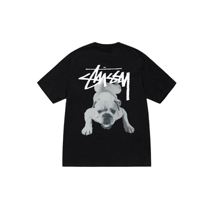 Stussy Stock Dog Tee (Black/White)