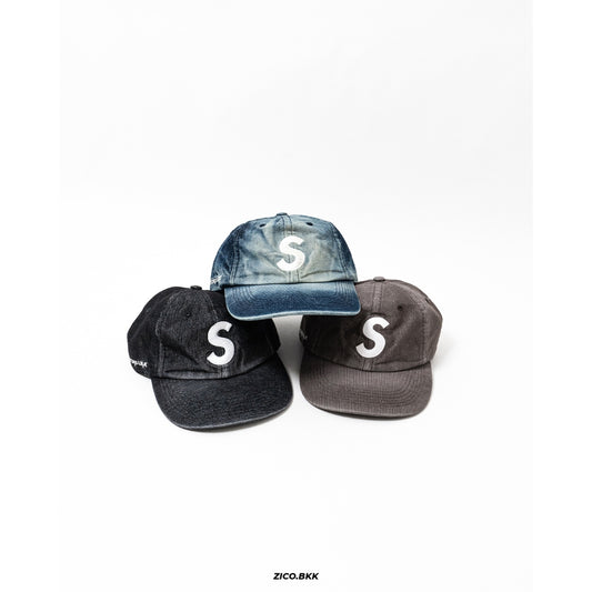 Supreme Cordura® Denim S Logo 6-Panel Cap (SS25) - Supreme Cap | ZICO.BKK