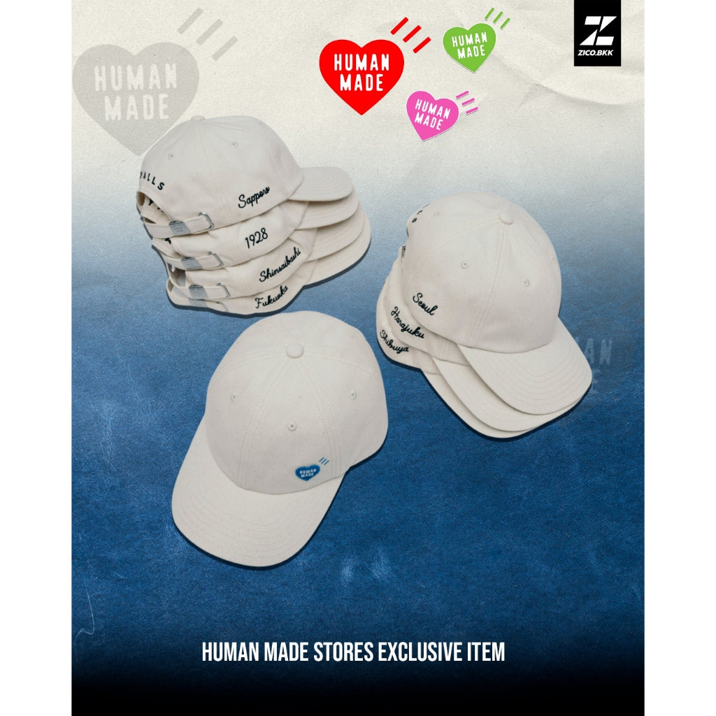 Human Made 6 Panel Twill Cap [Exclusive Store] - Human Made Cap | ZICO.BKK