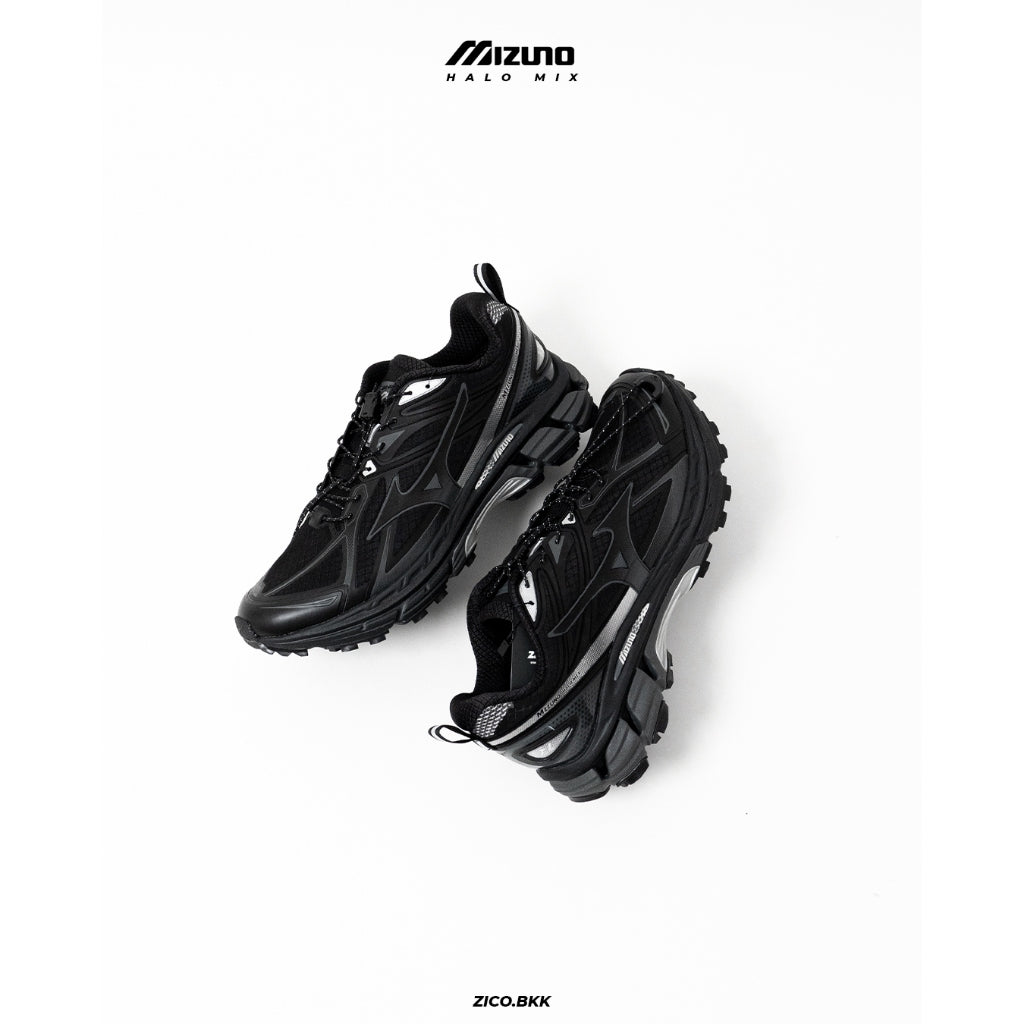Mizuno Halo Mix TL (All Black) - Mizuno Sneakers | ZICO.BKK