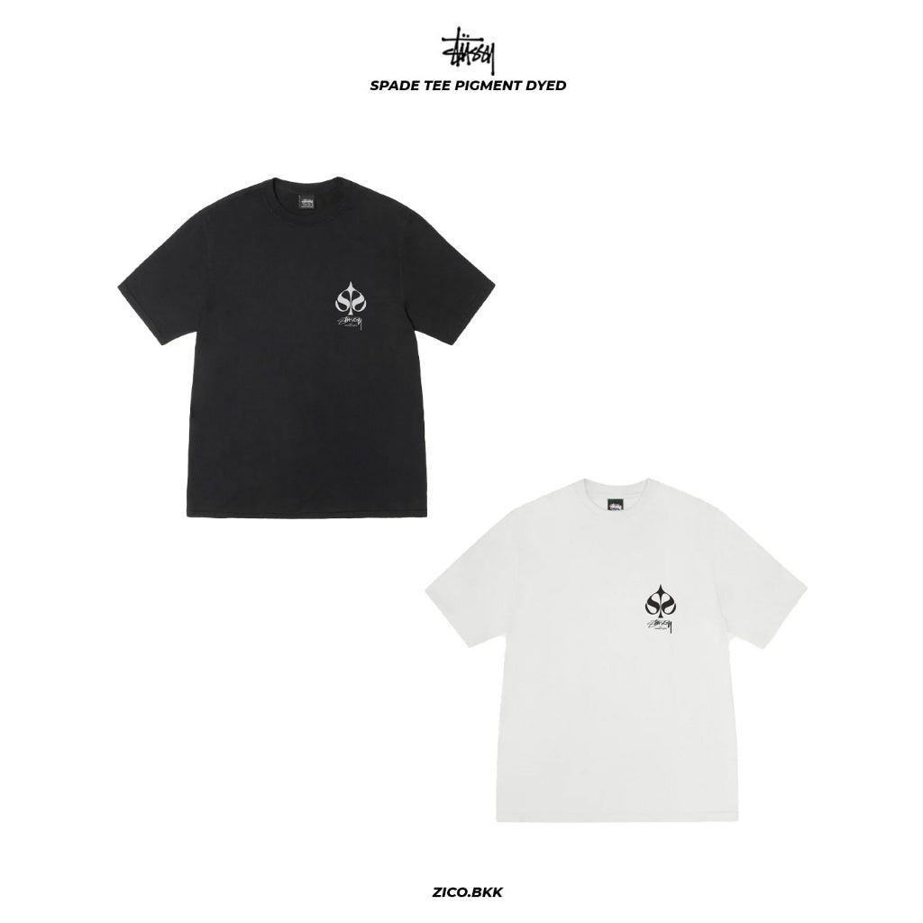 Stussy Spade Tee Pigment Dyed