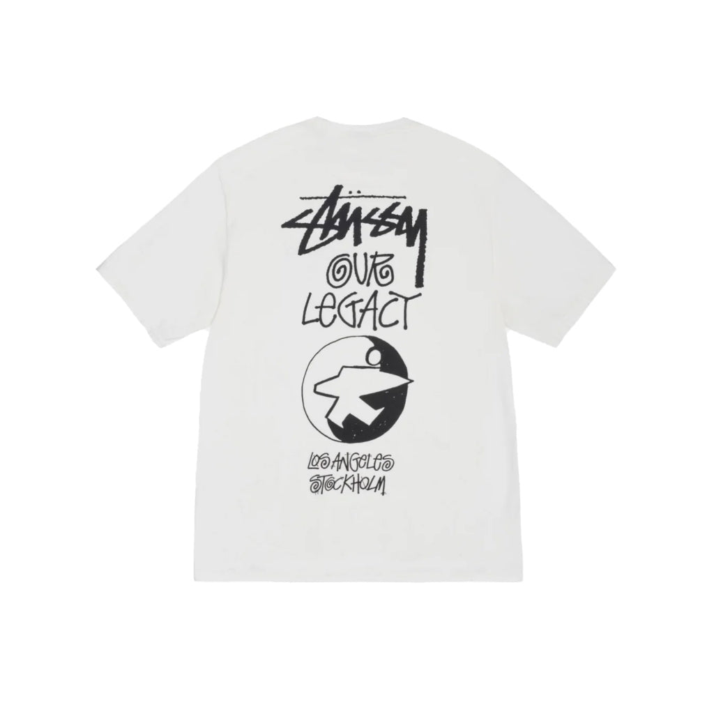 Stussy x Our Legacy Work Shop Surfman Tee Pigment Dyed - Stussy T-Shirt | ZICO.BKK