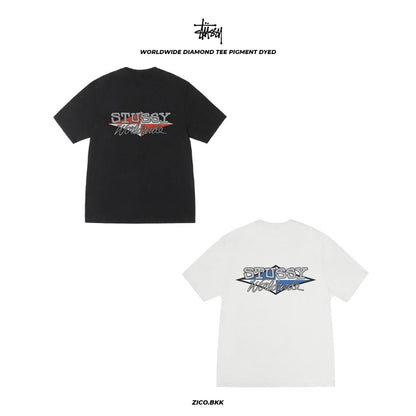 Stussy Worldwide Diamond Tee Pigment Dyed