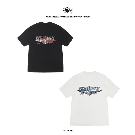 Stussy Worldwide Diamond Tee Pigment Dyed