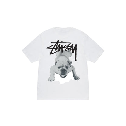 Stussy Stock Dog Tee (Black/White)