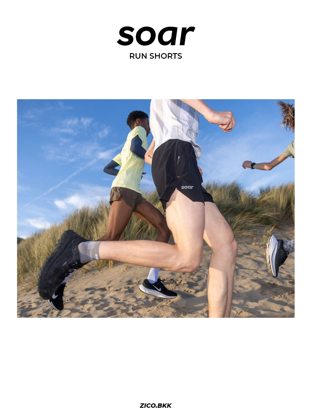 SOAR Men’s Run Shorts – Black – Shopee image 5