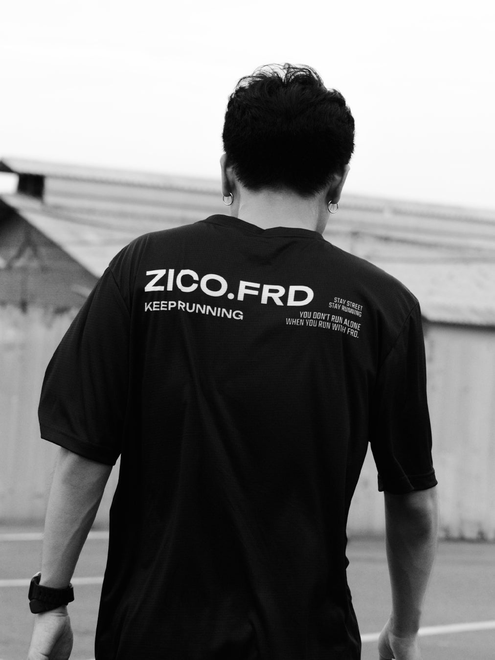 ZICO.FRD Keep Running Tee – Shopee image 5