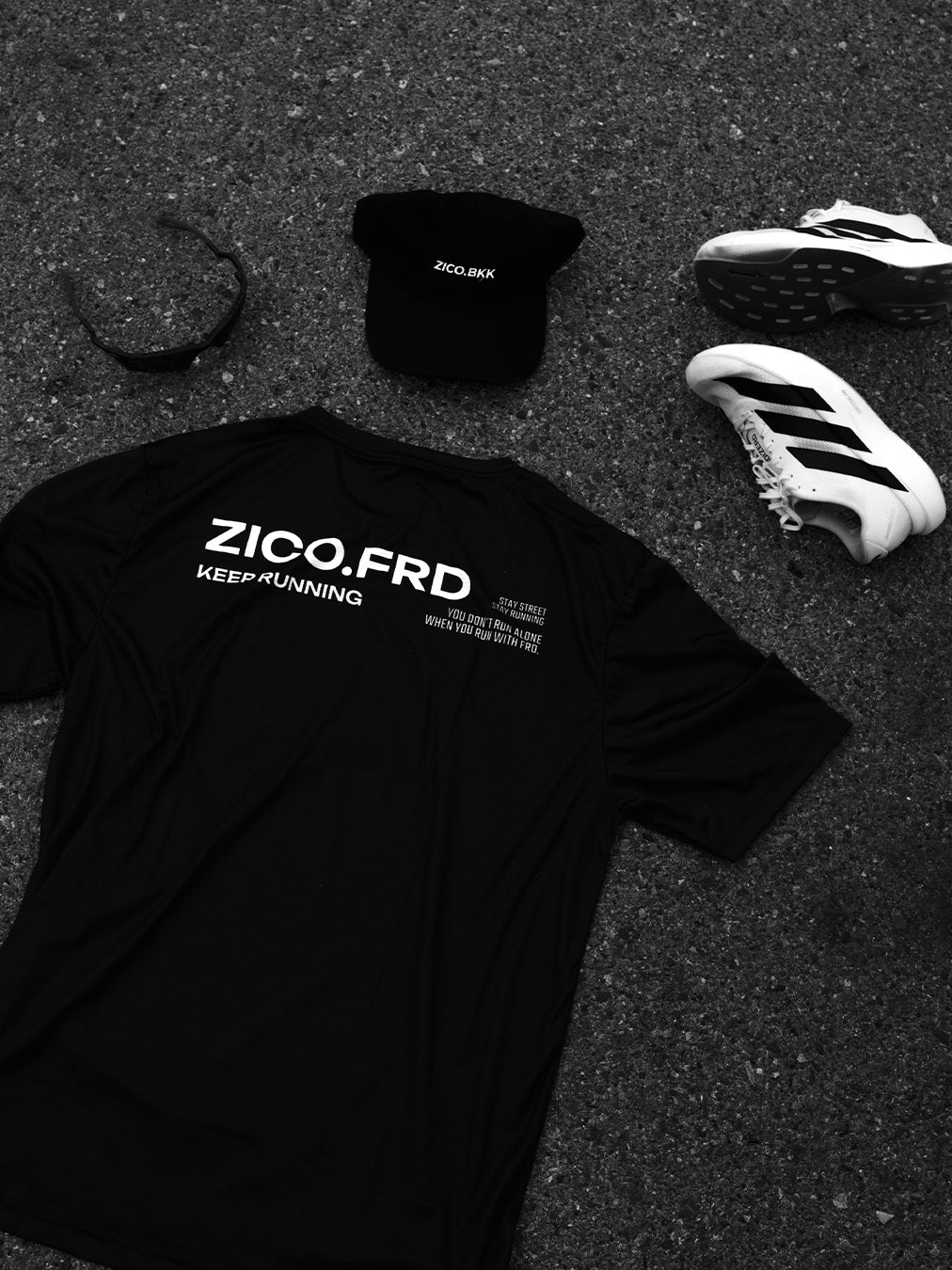 ZICO.FRD Keep Running Tee — ภาพสินค้า 2