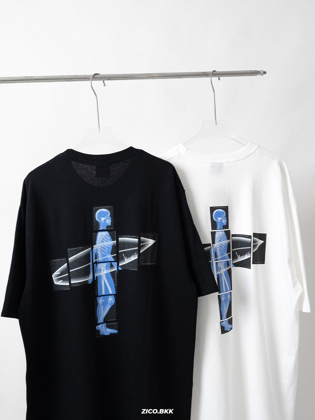 Stussy Body Scan Tee (Black/White) – Shopee image 4