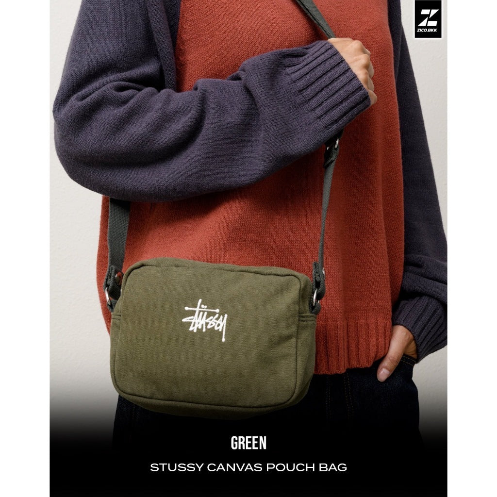 Stussy Canvas Side Pouch Bag | Bag | ZICO.BKK – zico.bkk