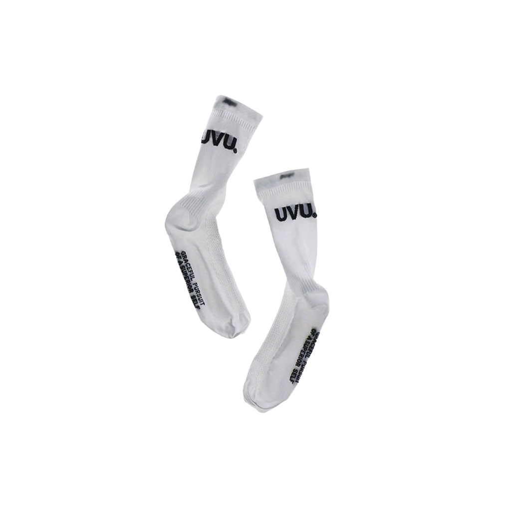 UVU Running Sock (Black/White) - UVU Running Socks | ZICO.BKK
